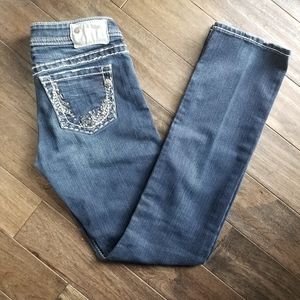 Silver denim (berkley style) slim bootcut size 26W